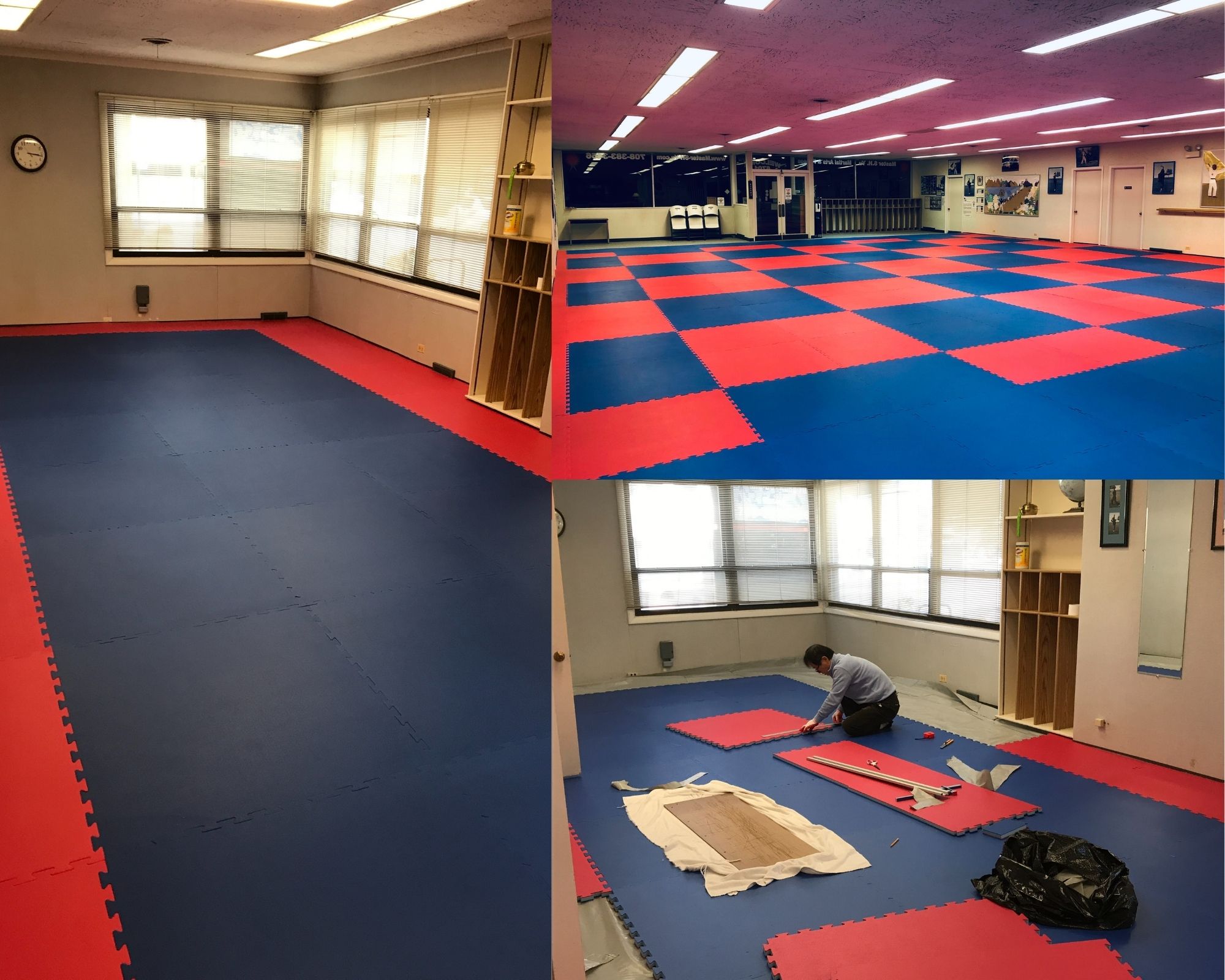 Master S.H. Yu Martial Arts Reopening Collage