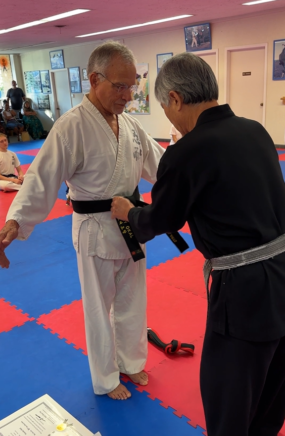 Honorary Black Belt - Tim June 2025