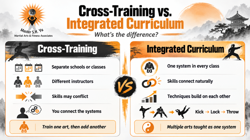 What Is the Difference of Cross-Training and a Combined Curriculum in Martial Arts